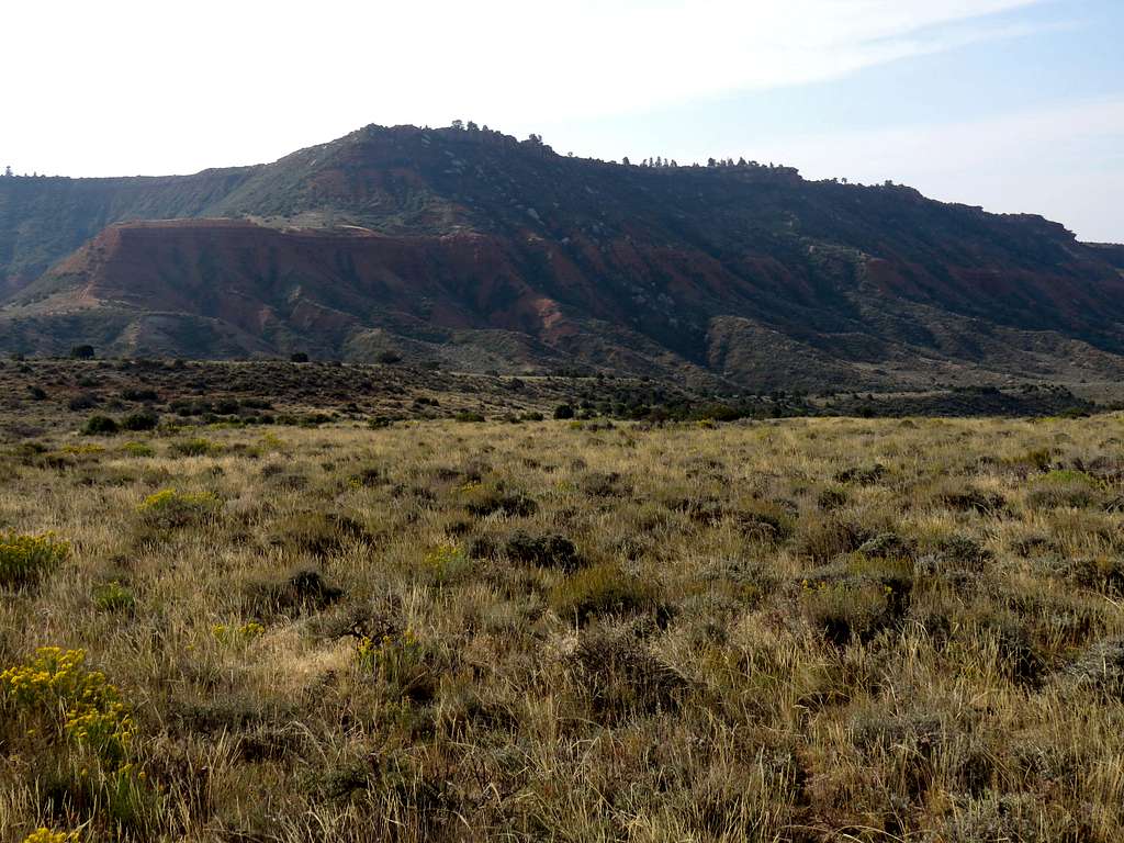 Red Mountain from start of Road 429