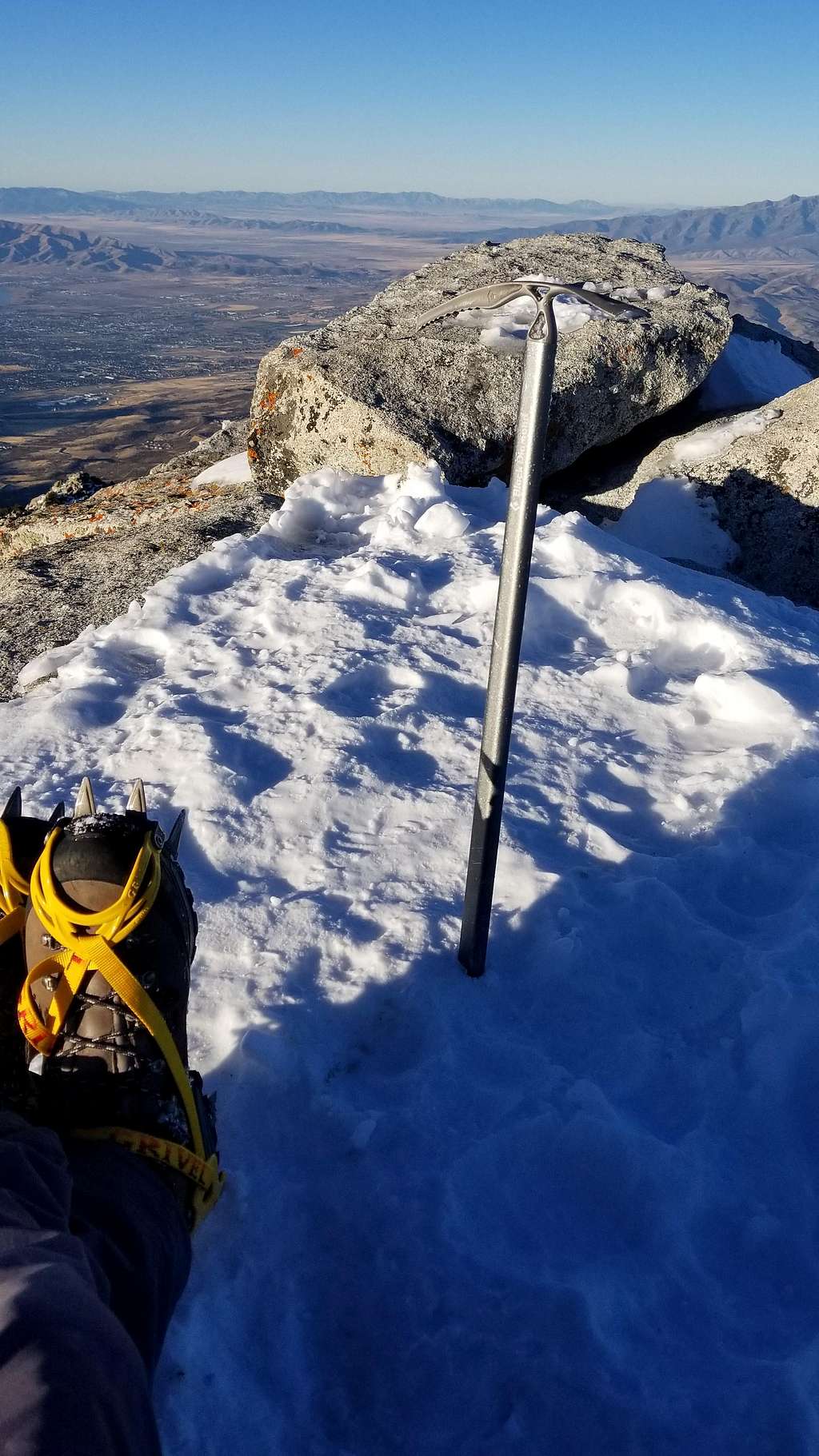 On the Lone Peak summit!