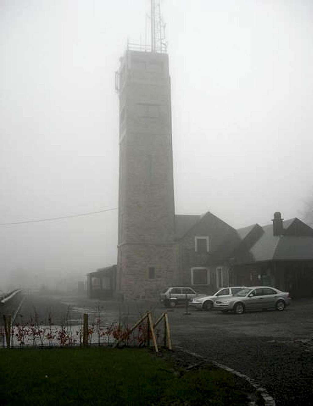 Fog and rain at Signal de...
