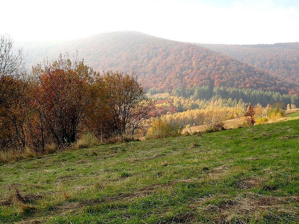 View from Wyżniańska Pass (855 m)