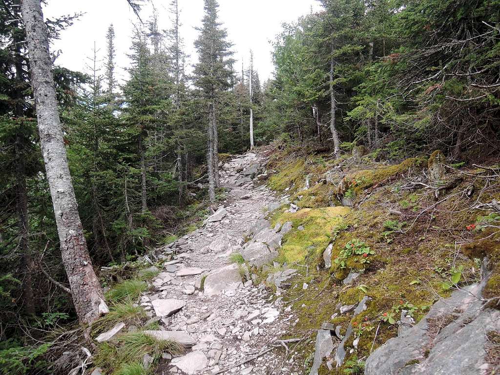 Mont Xalibu trail