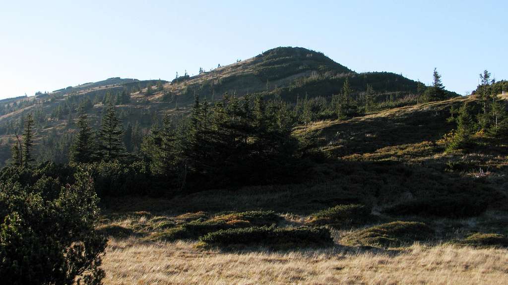 Little Babia from Brána saddle