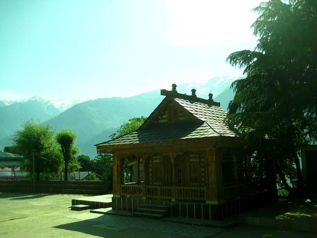 Local temple village