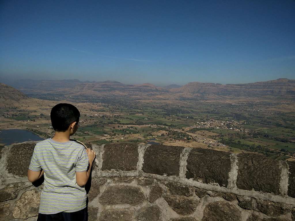 Looking towards Harishchandragad