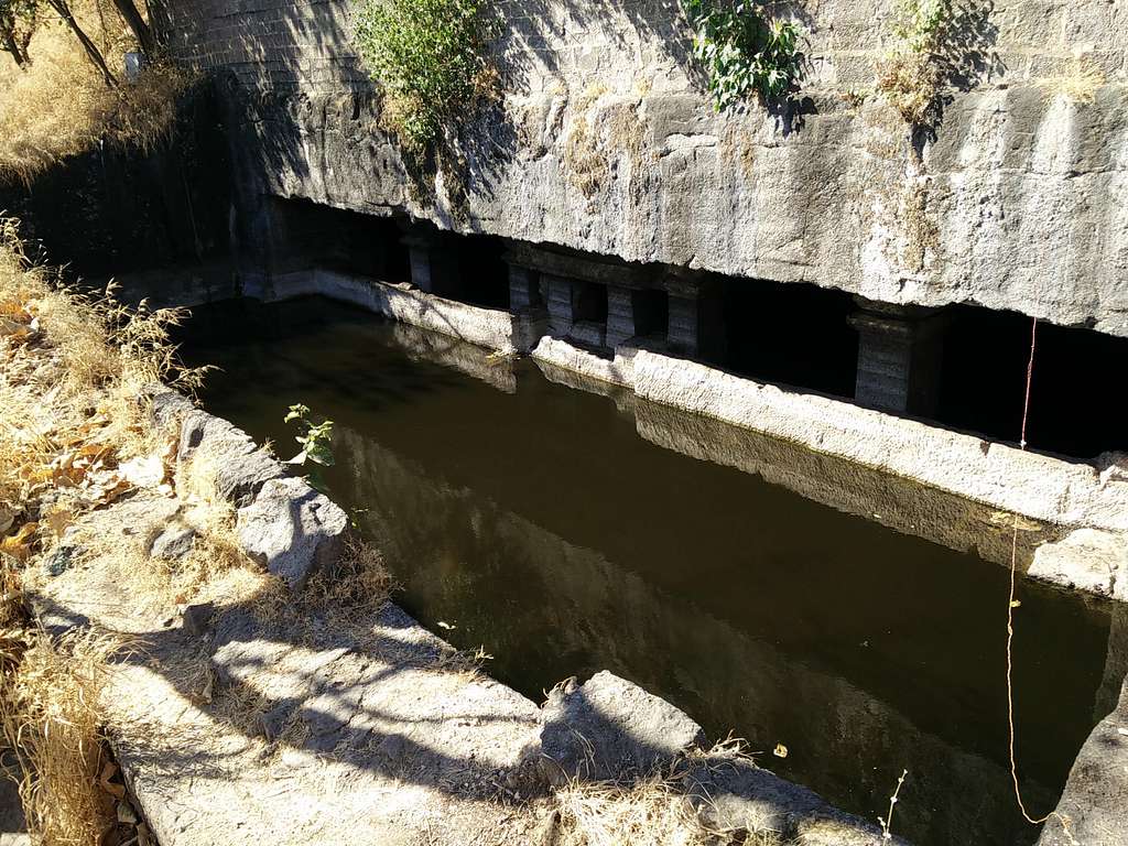 Nicely built water cisterns all along the way