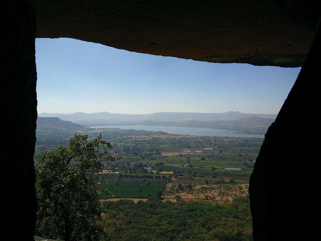 View from the caves...