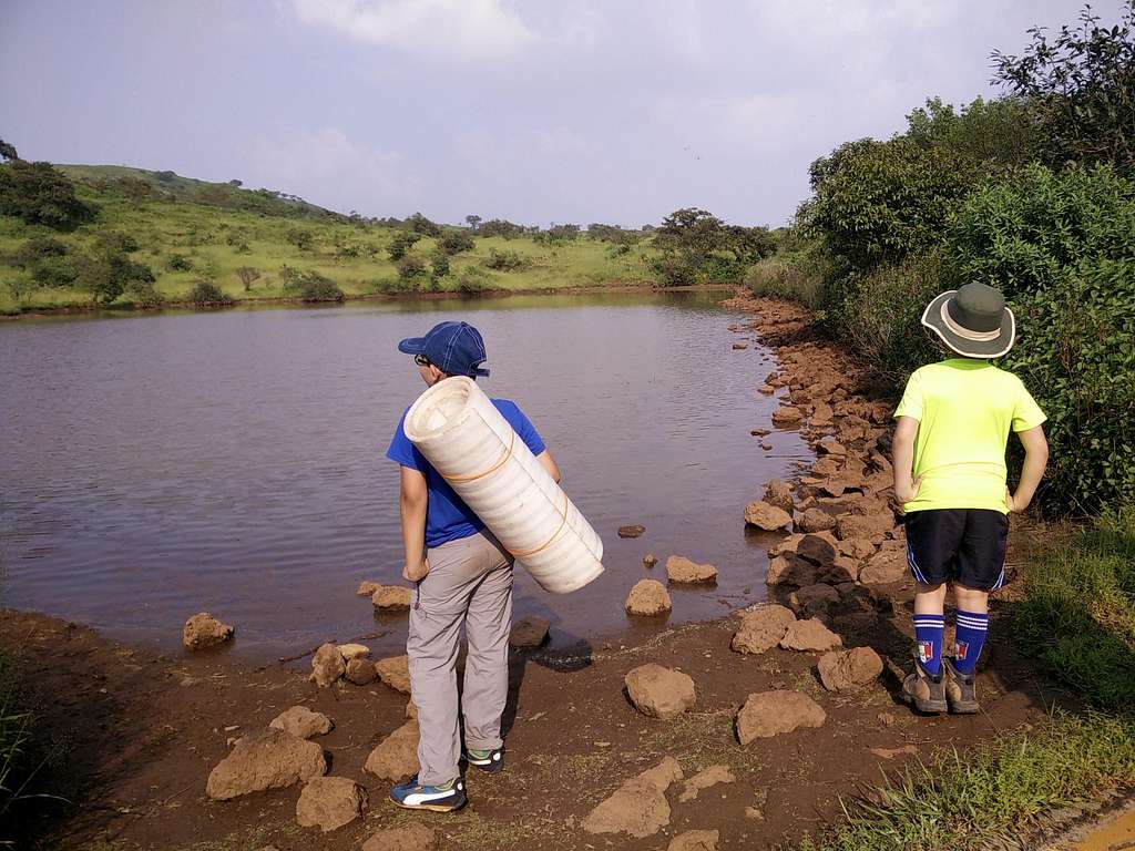 Nice pond on the plateau