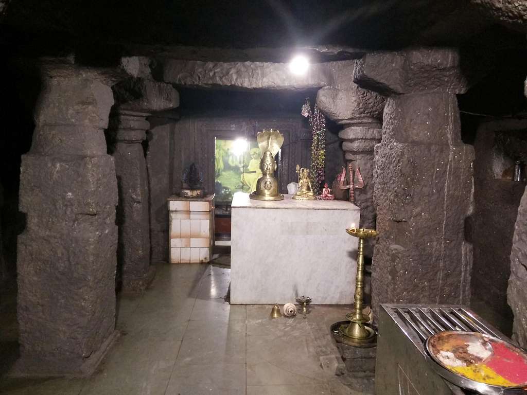 Inside the temple...