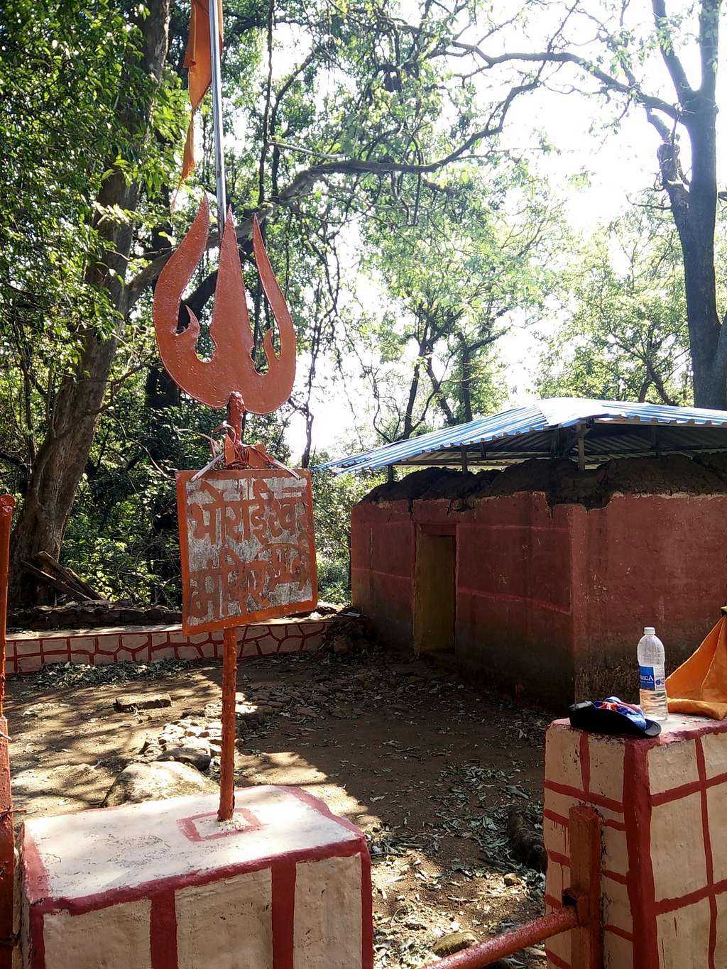 Bhorai devi temple on top