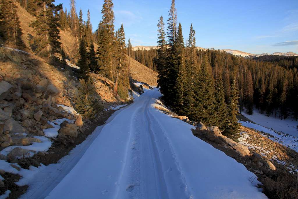 Road to Fairview Mountain