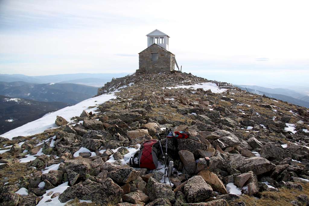 Fairview Peak summit