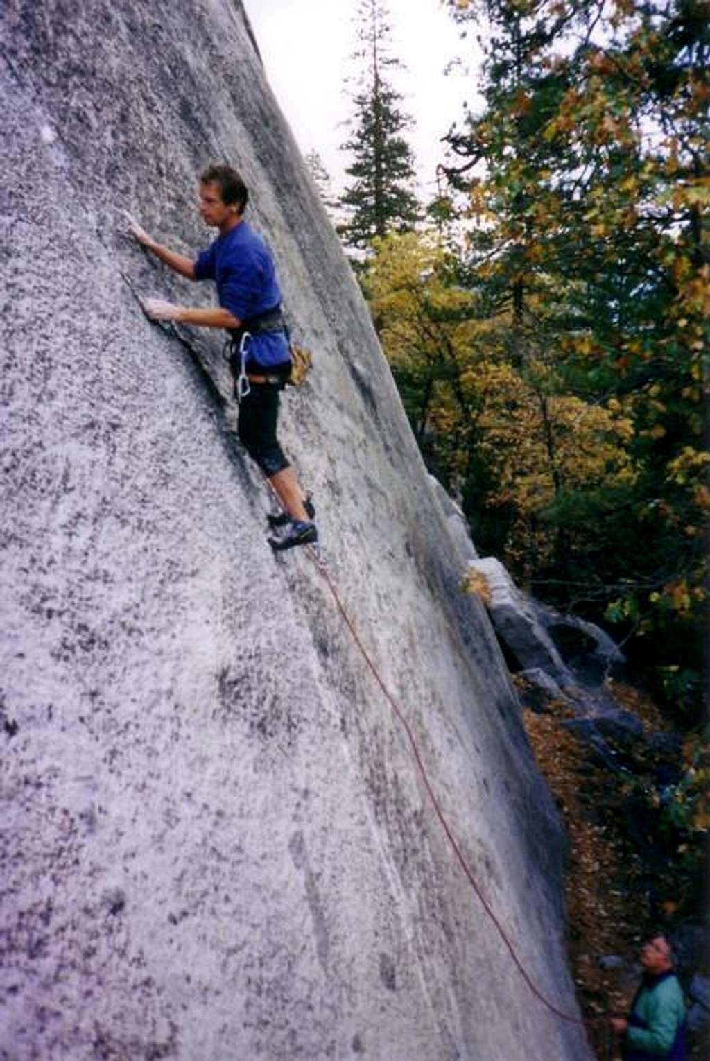  Kris climbing 
