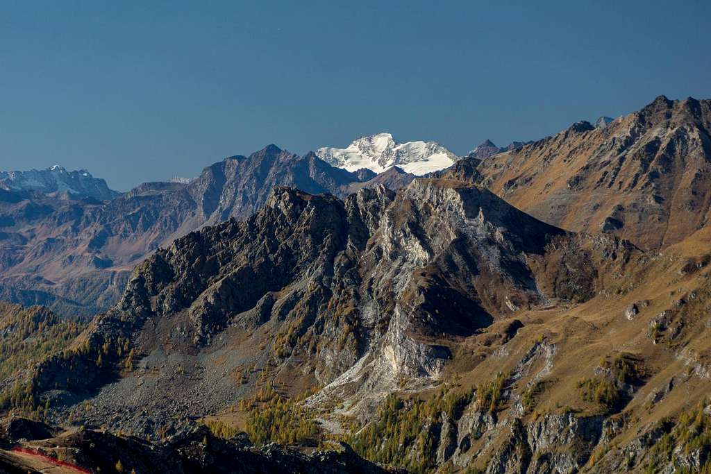 Gran Paradiso above Mont Pancherot