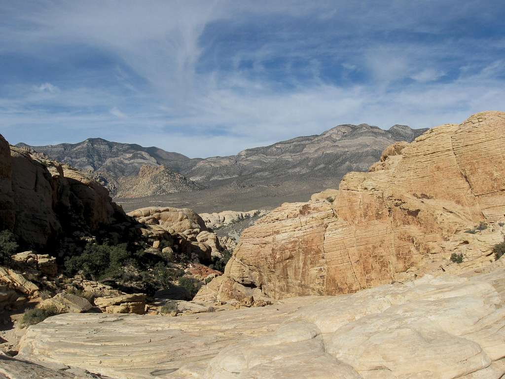 View West From Near Calico Tanks