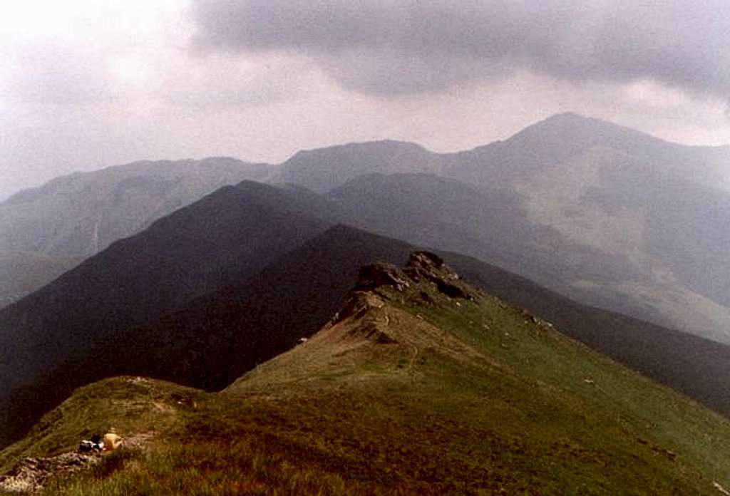 Main ridge of Rodnei...