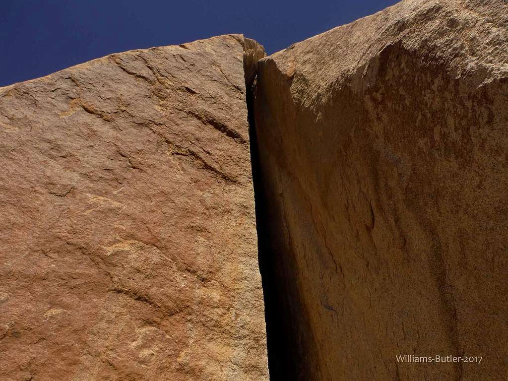 Between a Rock and a Hard Place, 5.10b**