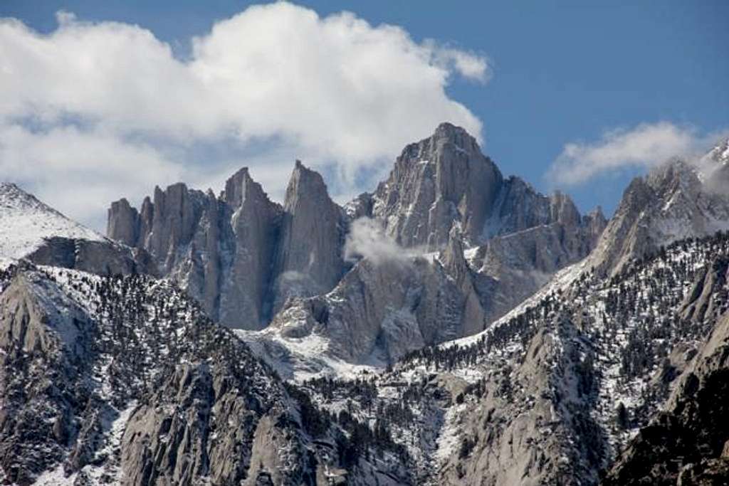 Mount Whitney from Portal Access Road
