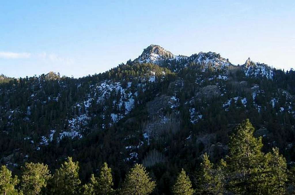 Hualapai Peak from the trail...