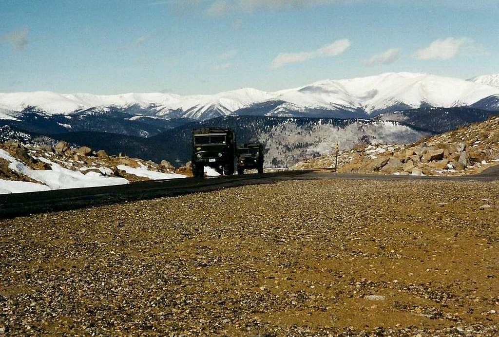 Mt. Evans Road Jan 2001