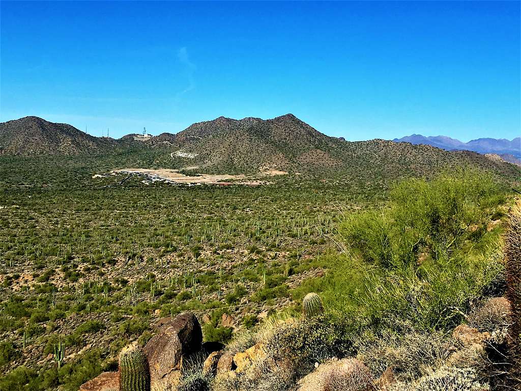 Phoenix Mountain from the Wind Cave Trail