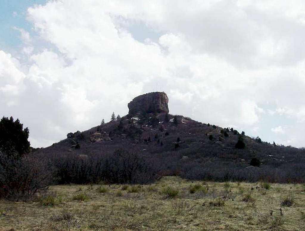 Castle Rock's rugged summit...