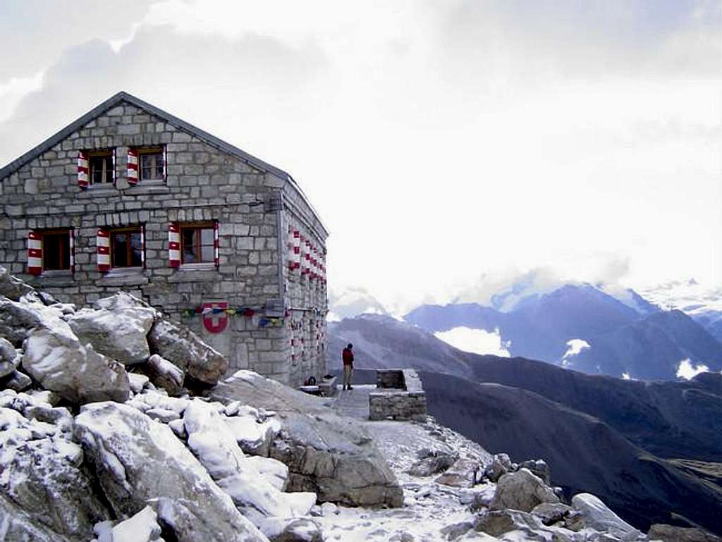 Rothorn Hut at about...