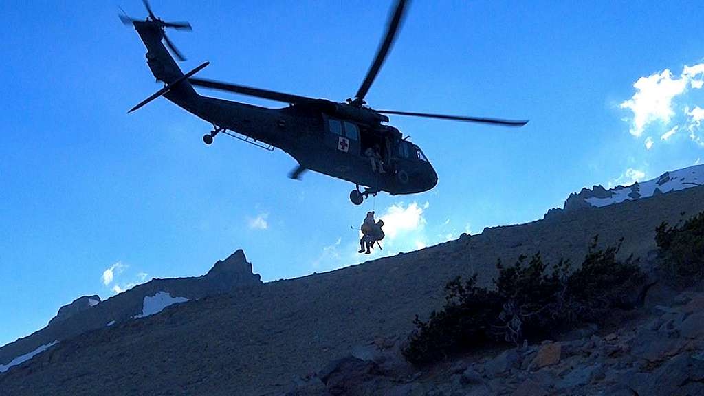 Rescue on Mt Shasta