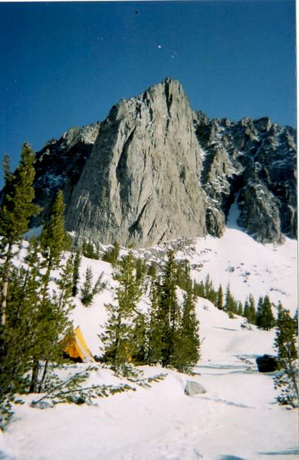 Temple Crag from our camp at...