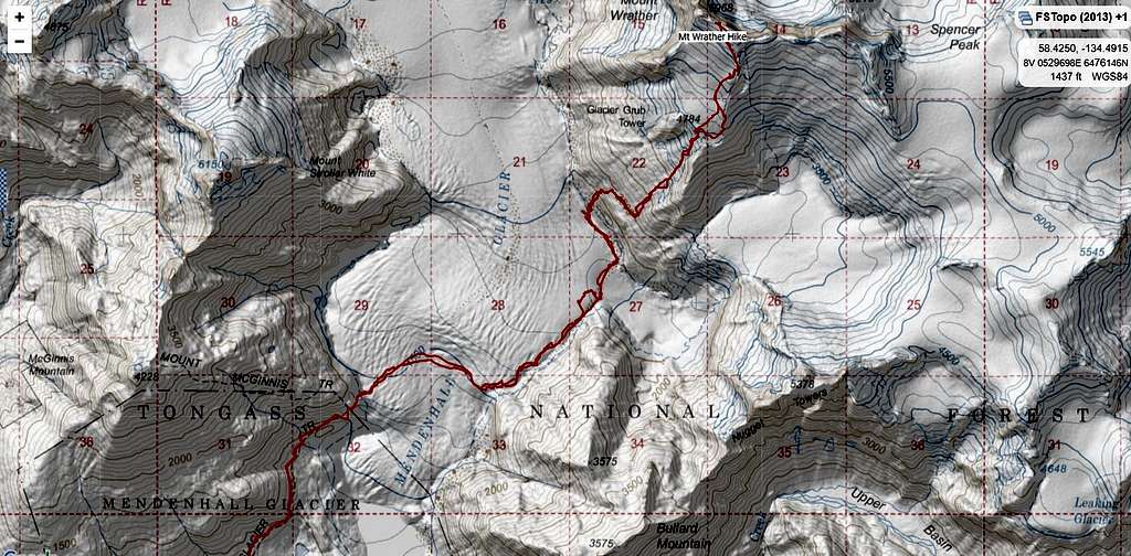 Mt. Wrather Route Overview