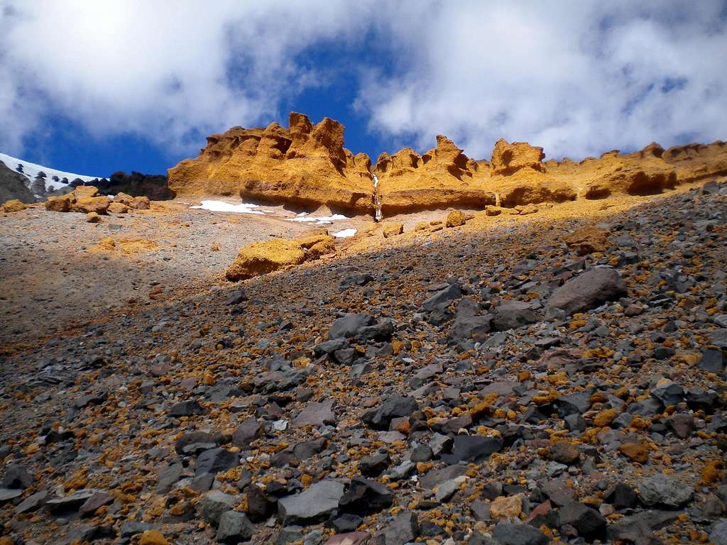 Shasta summit hike with Bob 09-07-2013