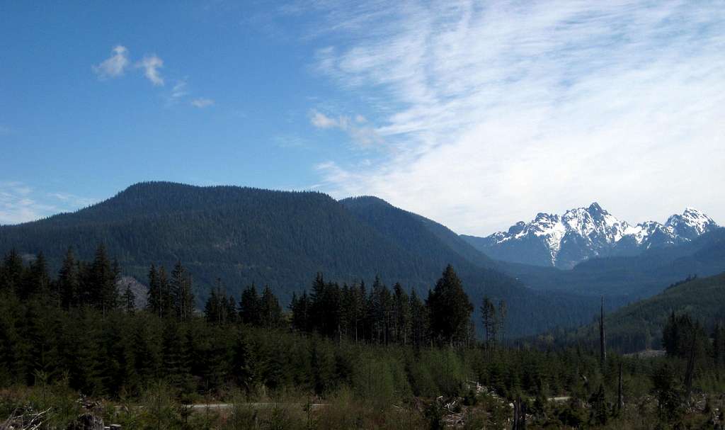 Mount Ditney from near Olo Pass