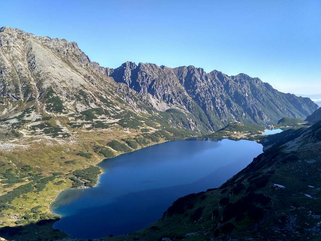 The deepest tarn in Poland