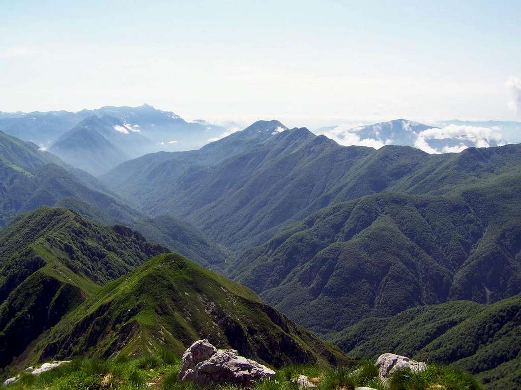 View of the Julian Prealps