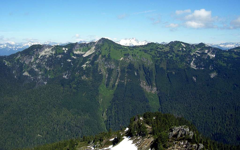 Lime Mountain from Meadow Mountain