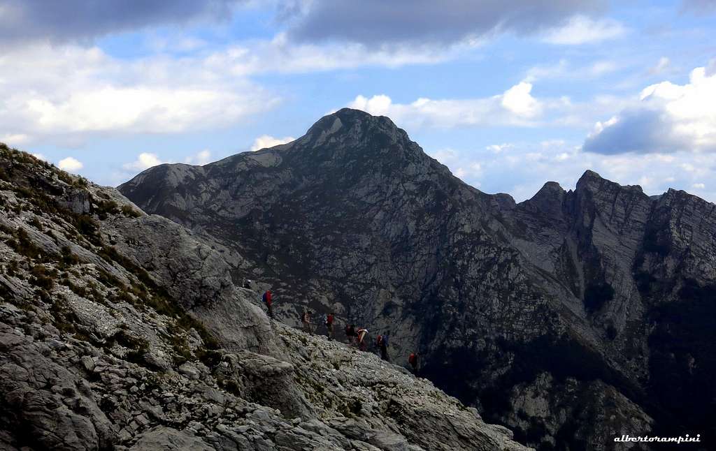 Monte Pisanino and Zucchi di Cardeto from Pizzo d'Uccello