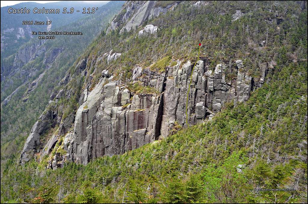 Panther Gorge Castle Column