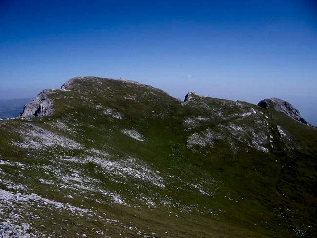 Grassy plateau on Vasojevchki...