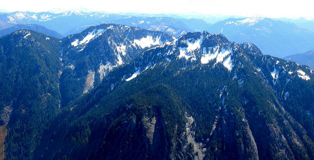 Double Toil and Troublesome from Hubbart Peak