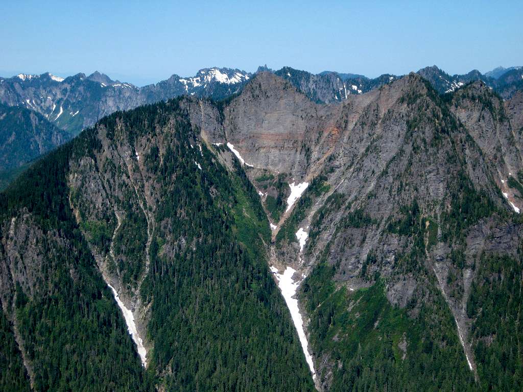 Scott Peak from Troublesome Mountain