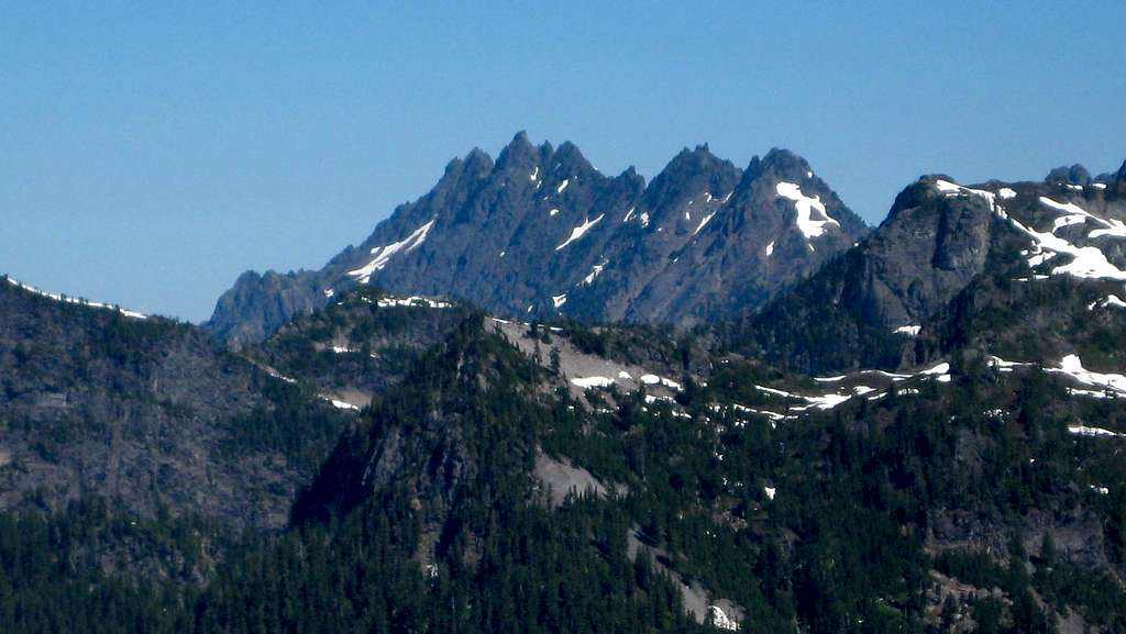 South Gemini Peak from Troublesome Mountain