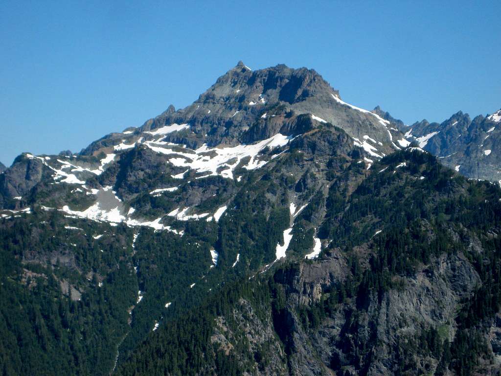 Columbia Peak from Troublesome Mountain