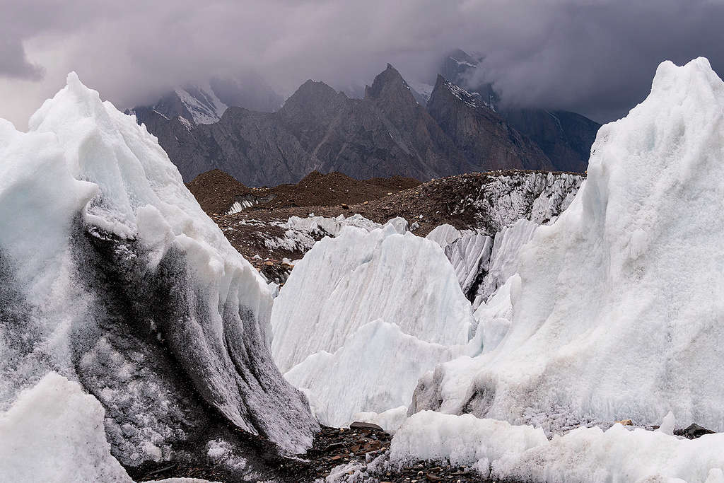 Baltoro glacier in goro