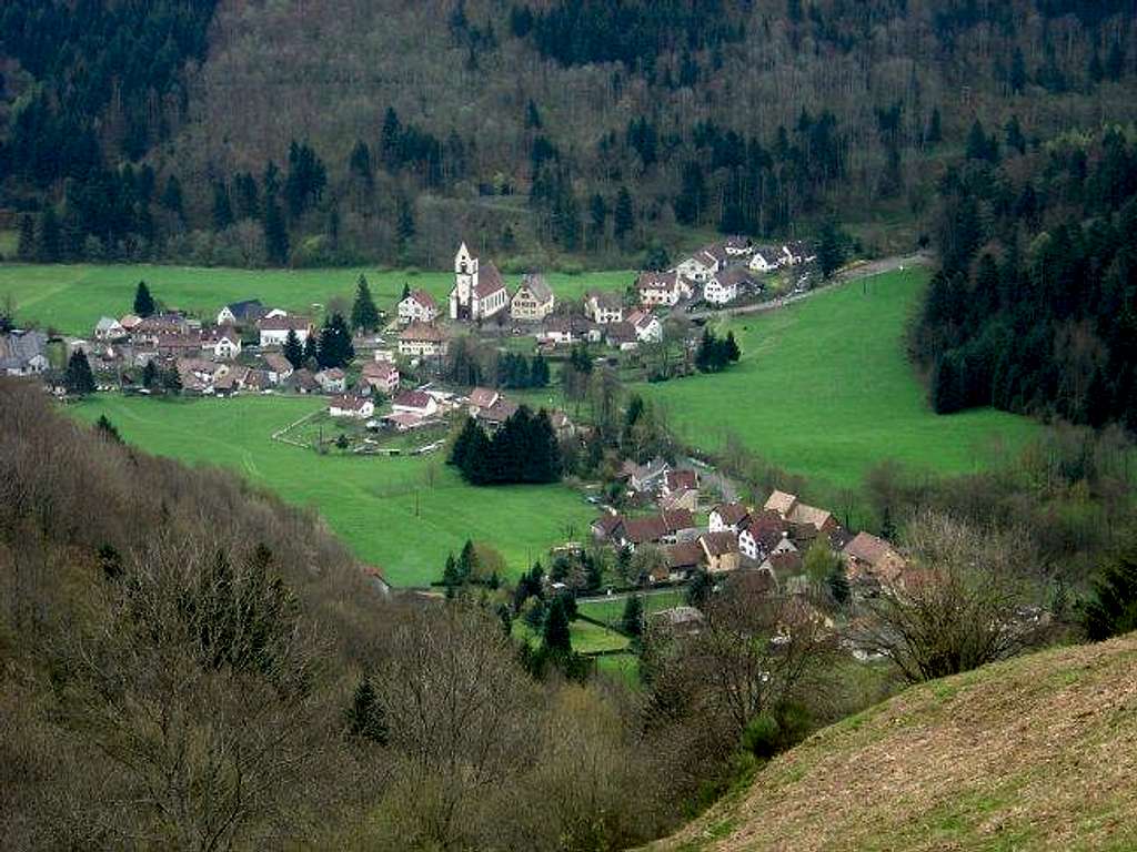 Mittlach near Rothenbachkopf...