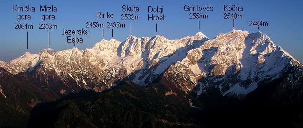 Kamnik/Steiner Alps from...