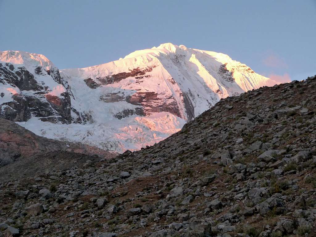 Alpenglow on Copa