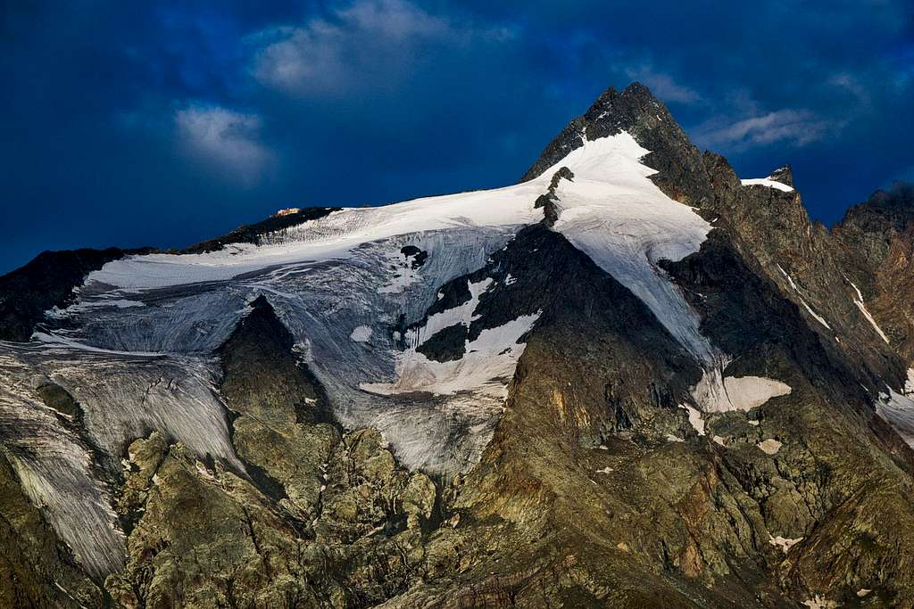 Early morning light on the Grossglockner