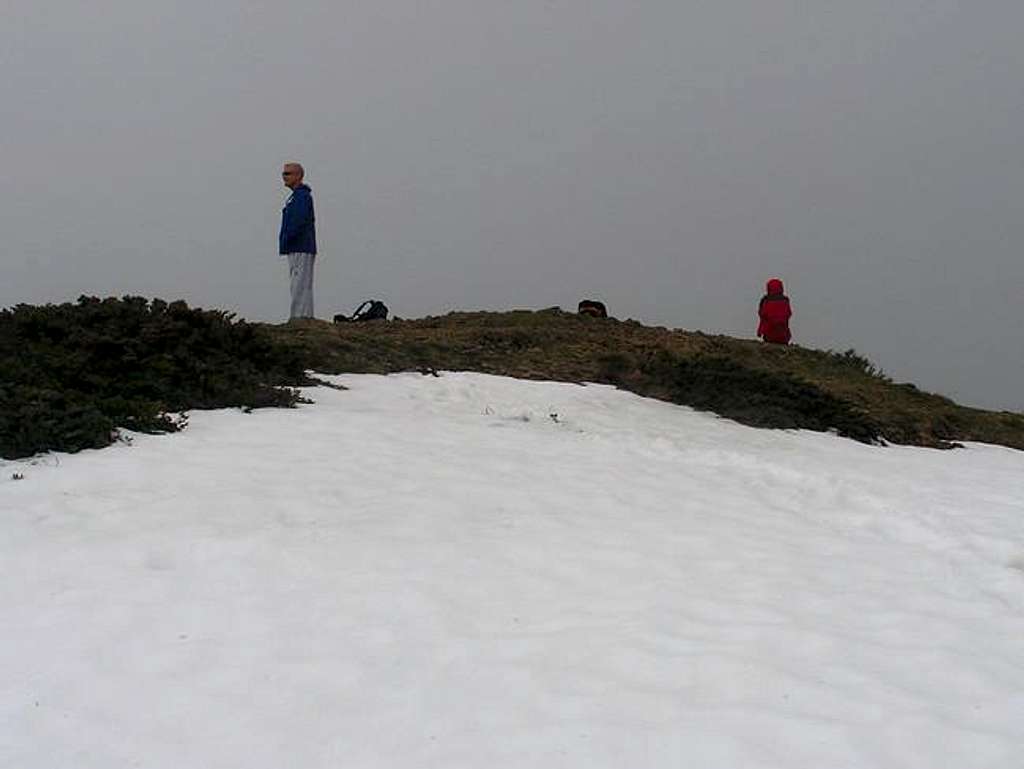 Don and Ardith on the summit....