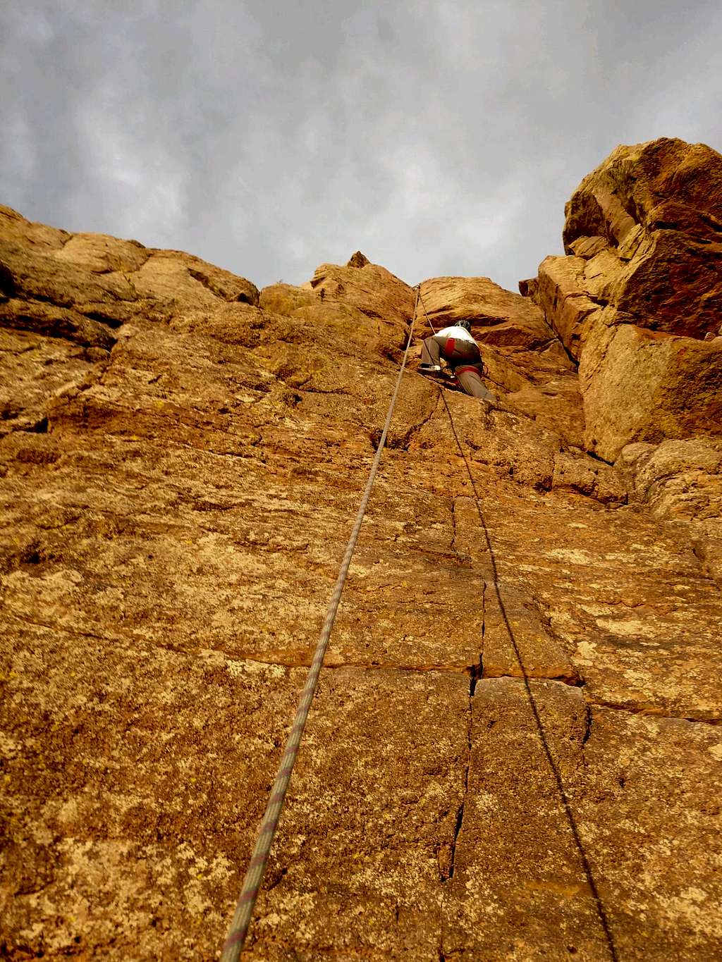 Climbing Duncan's Ridge