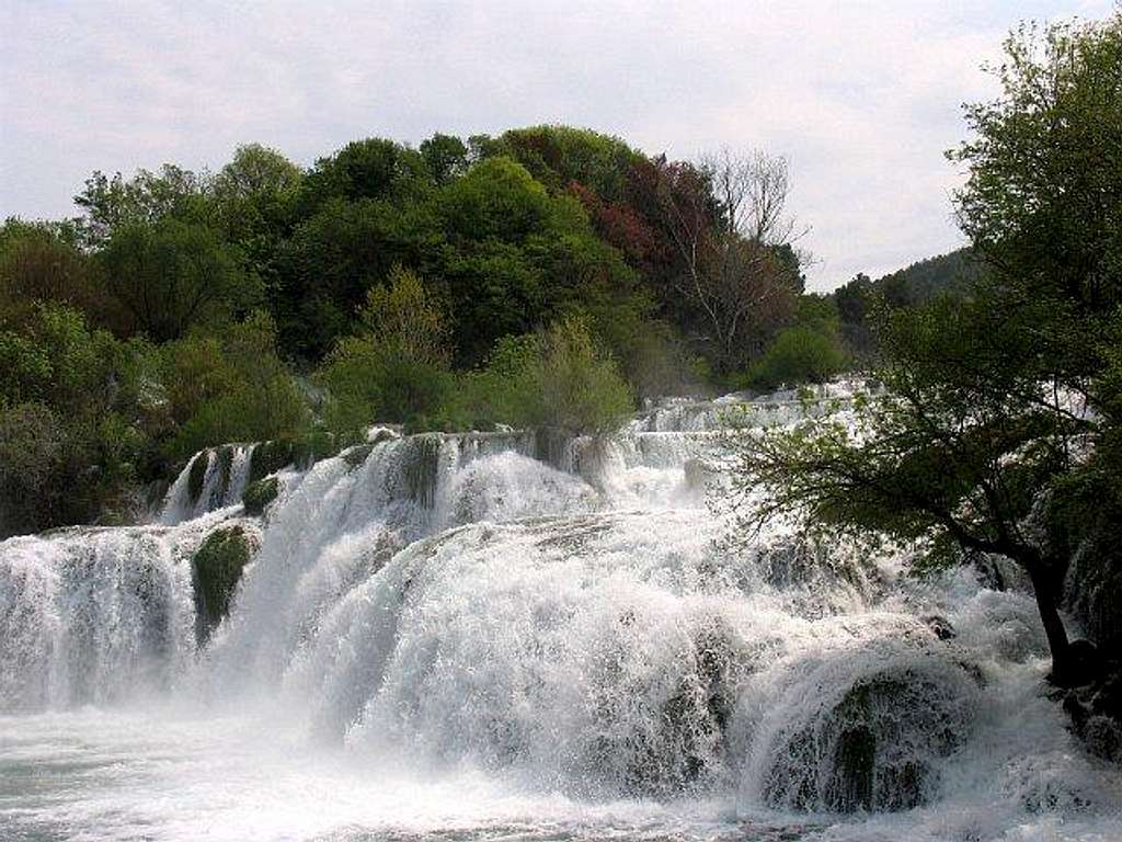 River Krka, Skradinski buk. -...