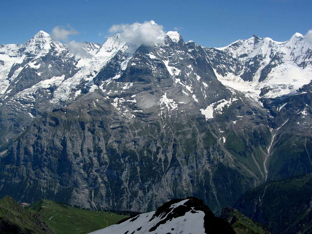 Monch, Jungfrau, & Gletscherhorn